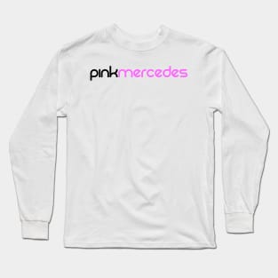 Pink Mercedes Long Sleeve T-Shirt